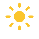 Clear, cloudless sky