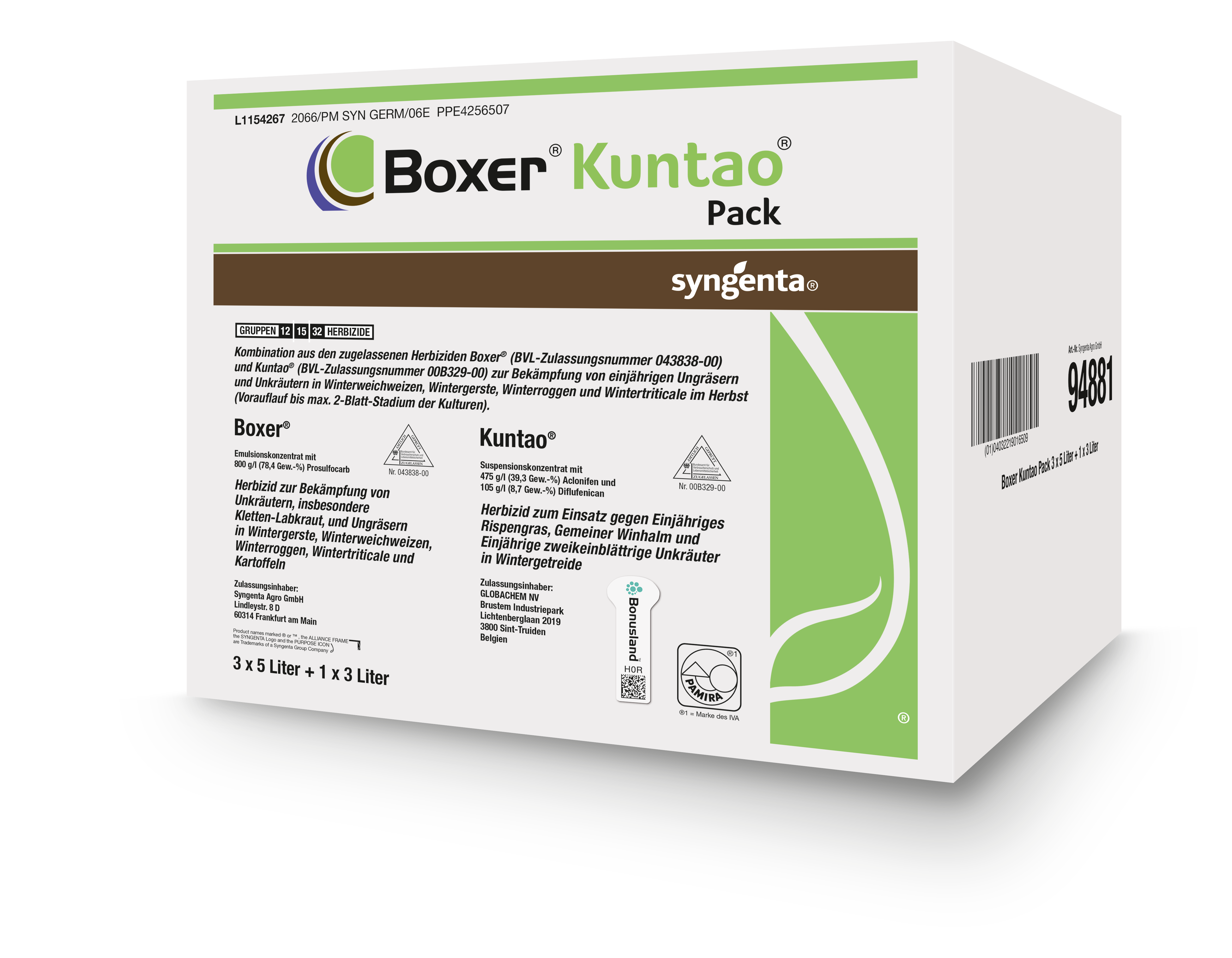 Packshot Boxer Kuntao Pack