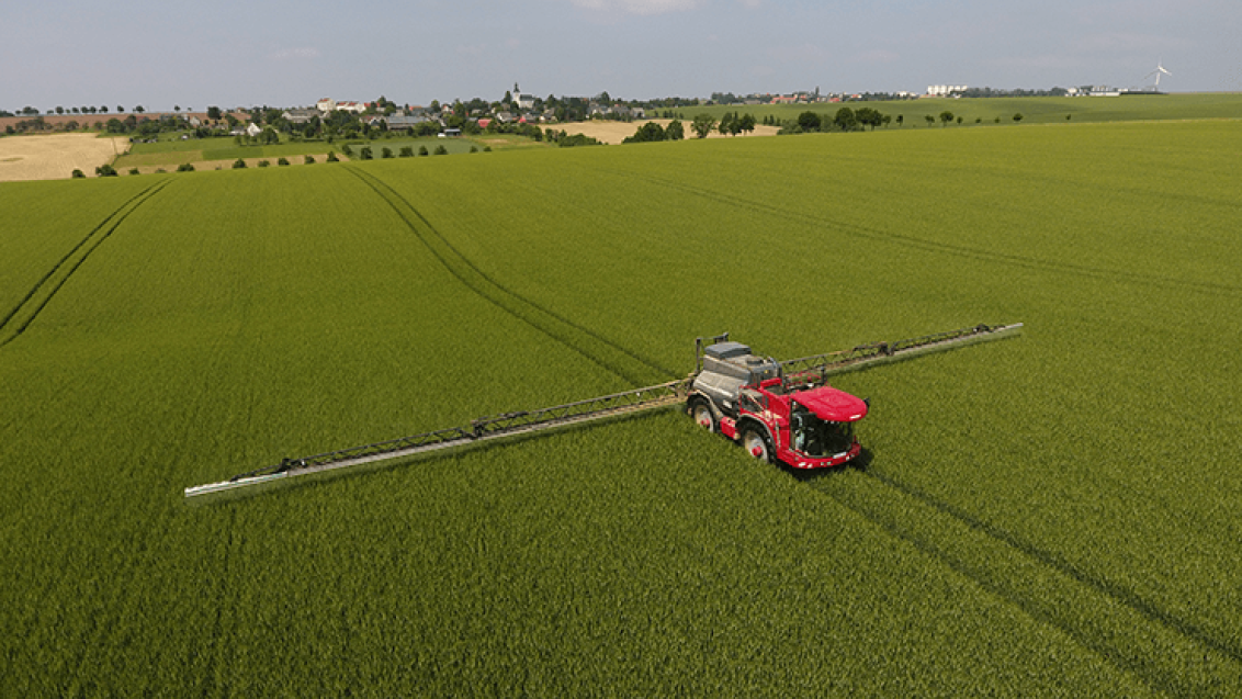 Einsatz der Cropwise Spray Assist App