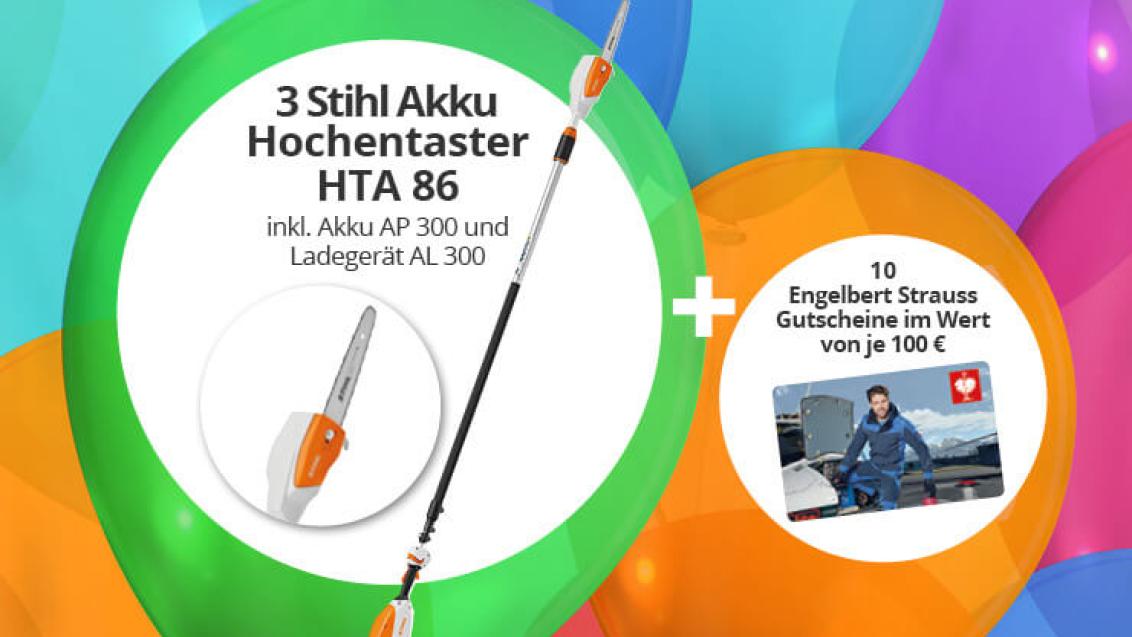 Bonusland Aktio im Juli - Hocharbeiten leicht gemacht: der STIHL-Hochentaster!