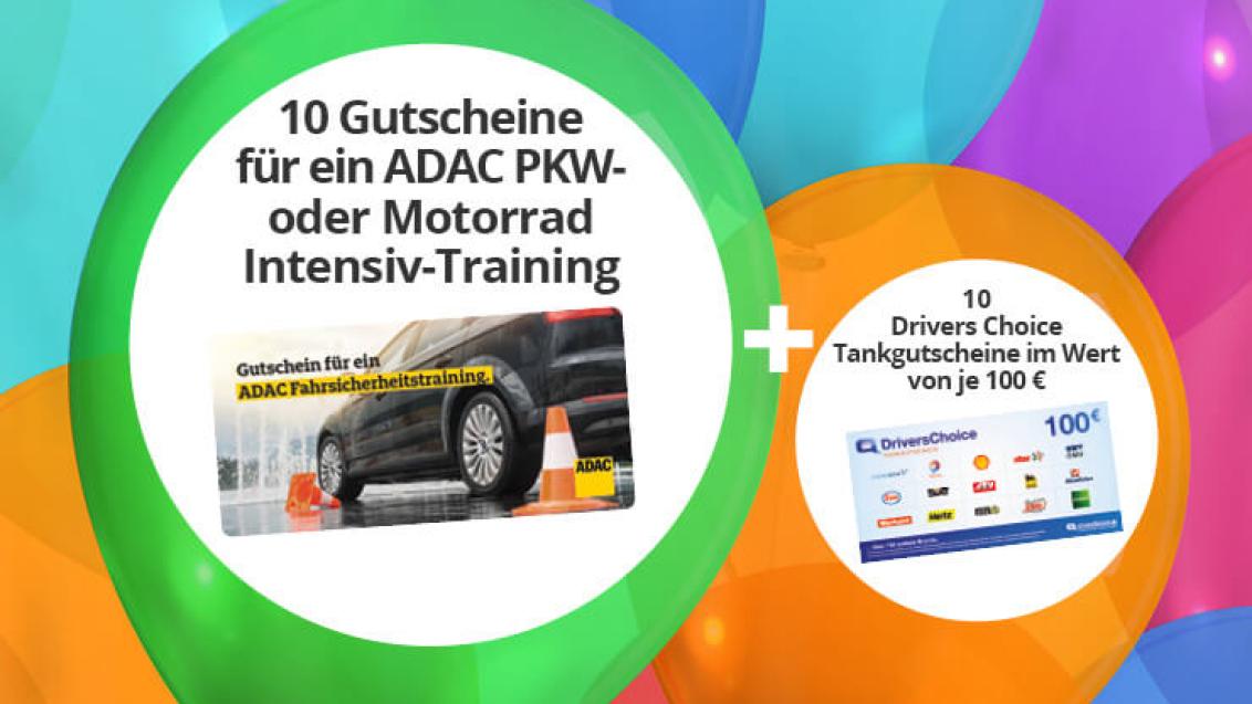 Bonusland Extra im August: 10 ADAC Fahrsicherheitstrainings
