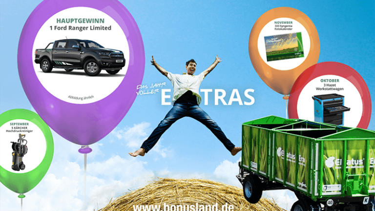 Bonusland Kröger-Agroliner Gewinnübergabe