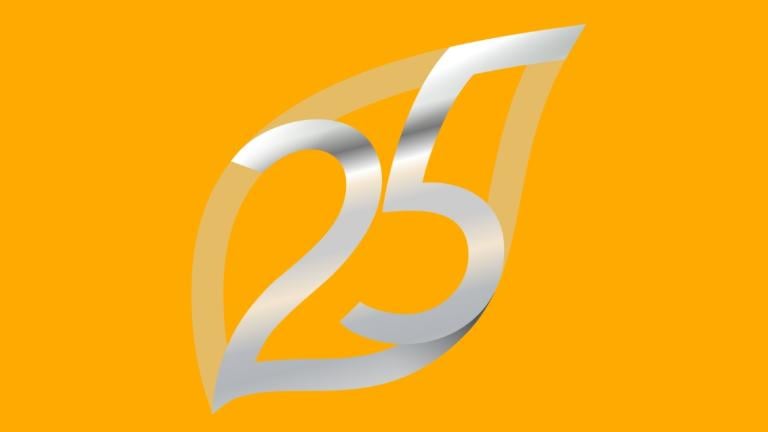 Syngenta 25th Anniversary Leaf - Full Colour - Sun Orange Core Light