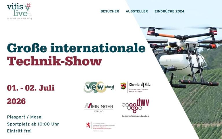 Vitis Live Veranstaltungshinweis