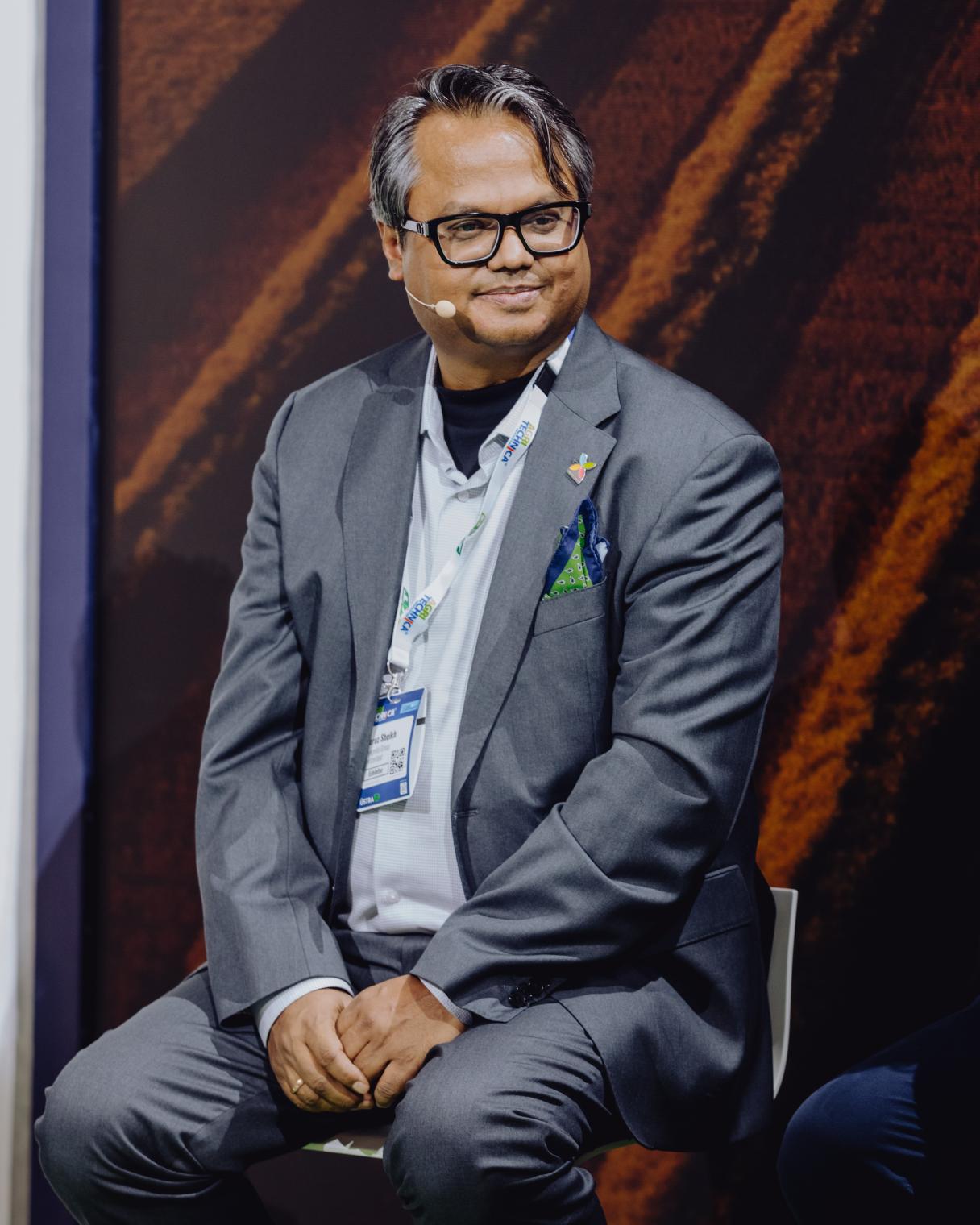 Feroz Sheikh auf der Agritechnica 2025